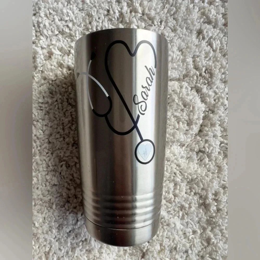Sarah medical travel mug